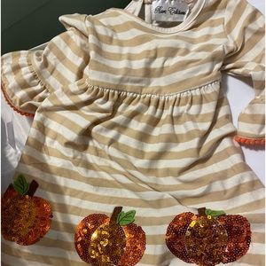 Bundle fall pumpkin dresses 24 months